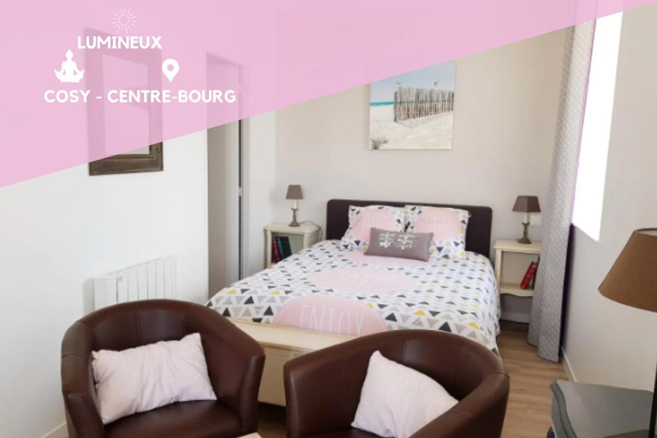 Studio Cosy Les Roses Tremieres 3 Etoiles Centre Plouharnel Proche Mer 외부 사진